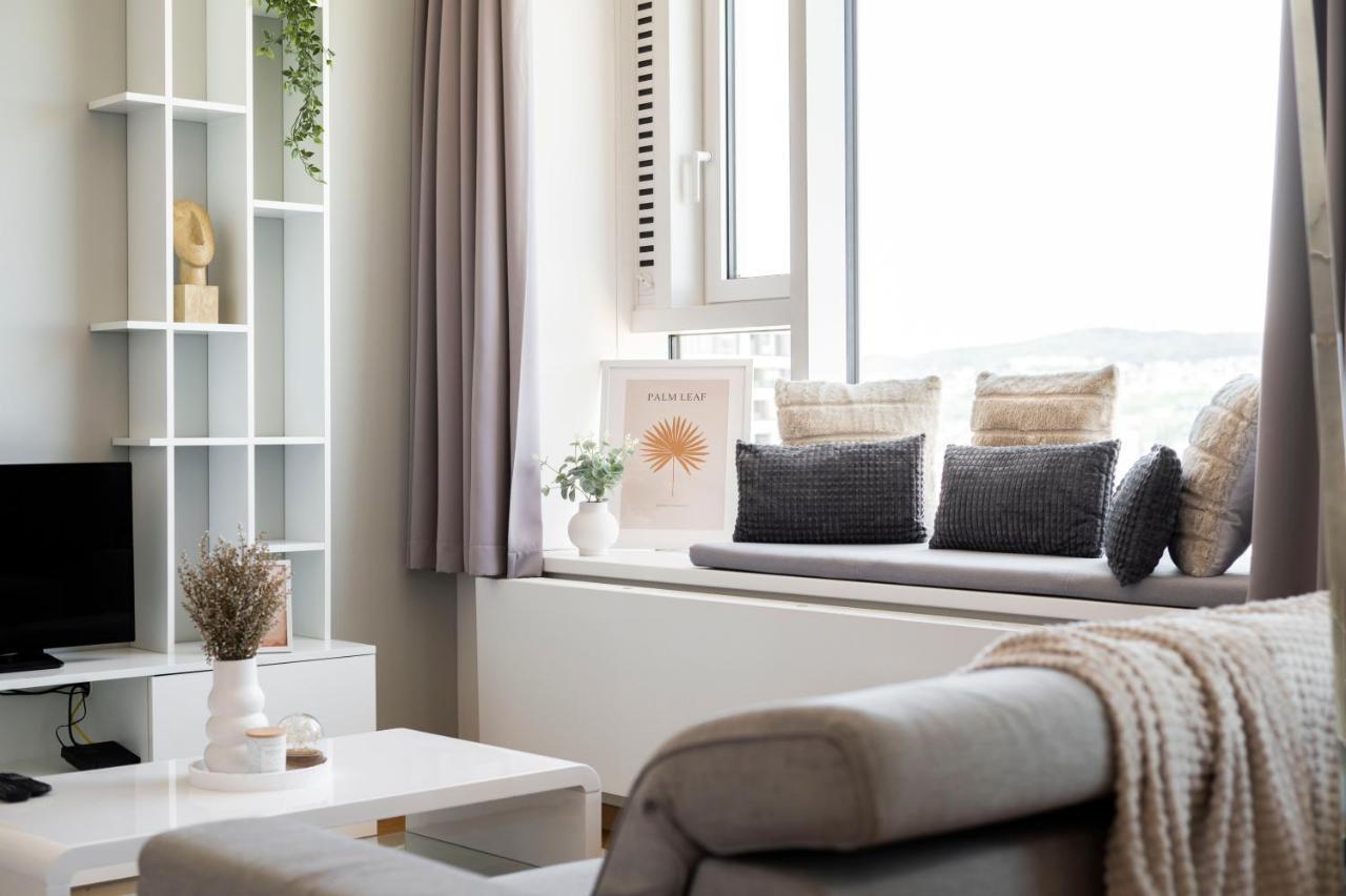 Luxury 1Bdrm On The 28Th Floor Apartment Bratislava Exterior foto