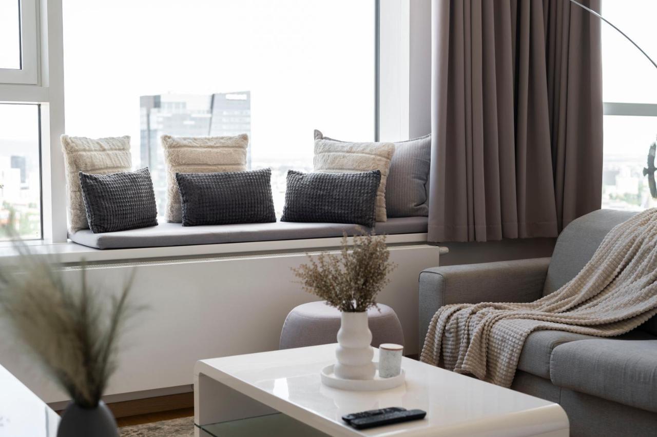 Luxury 1Bdrm On The 28Th Floor Apartment Bratislava Exterior foto