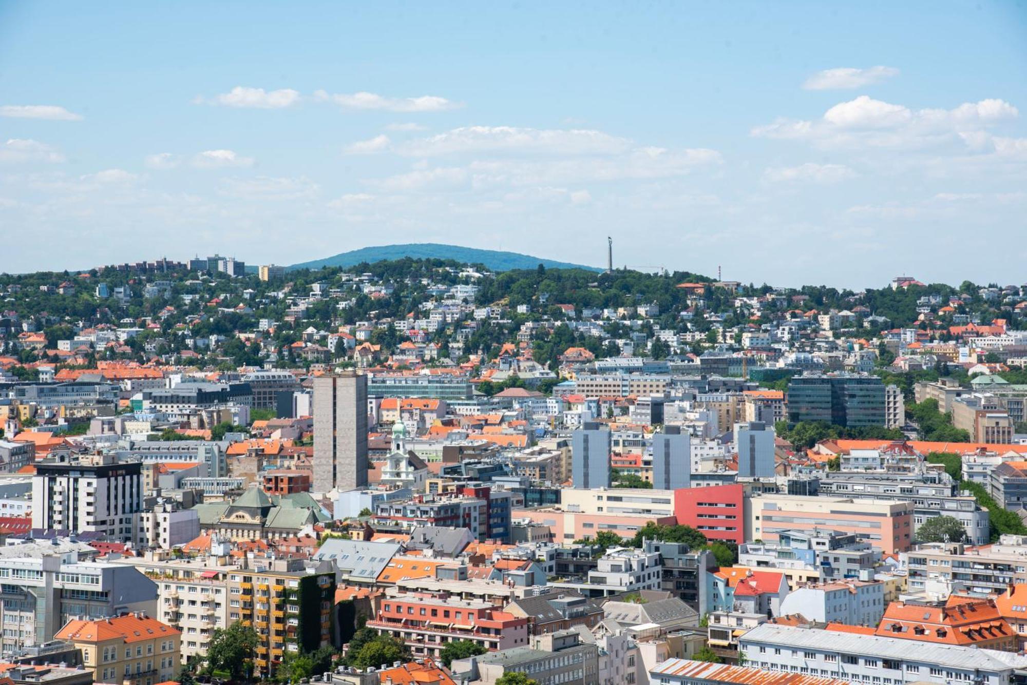 Luxury 1Bdrm On The 28Th Floor Apartment Bratislava Exterior foto